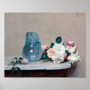 Affiche Jus de rose et de verre, Henri Fantin-Latour