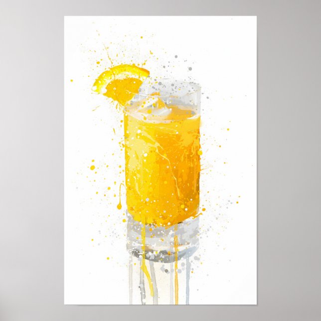 Affiche Jus d'orange (Devant)