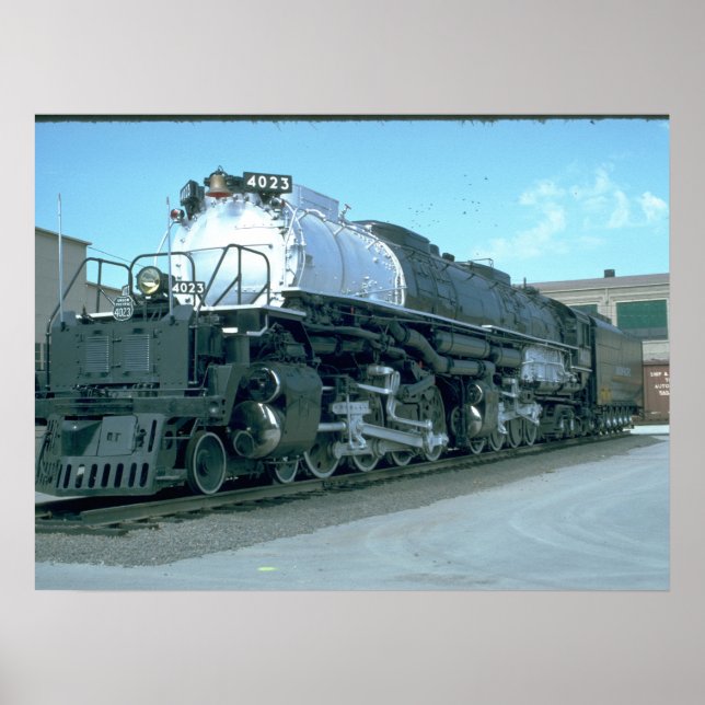 Affiche JUSQU'À 4-8-8-4 "Big Boy" #4023_Trains (Devant)