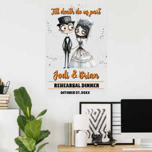 Affiche Jusqu'à ce que la mort nous sépare Halloween Maria