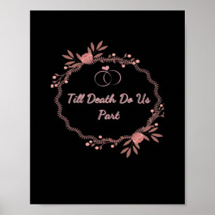 Affiche Jusqu'à ce que la mort nous sépare - Mariage fantô