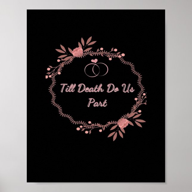 Affiche Jusqu'à ce que la mort nous sépare - Mariage fantô (Devant)