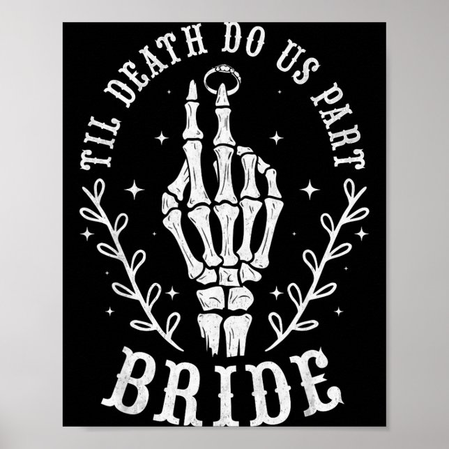 Affiche Jusqu'à Ce Que La Mort Nous Sépare Mariée (Devant)