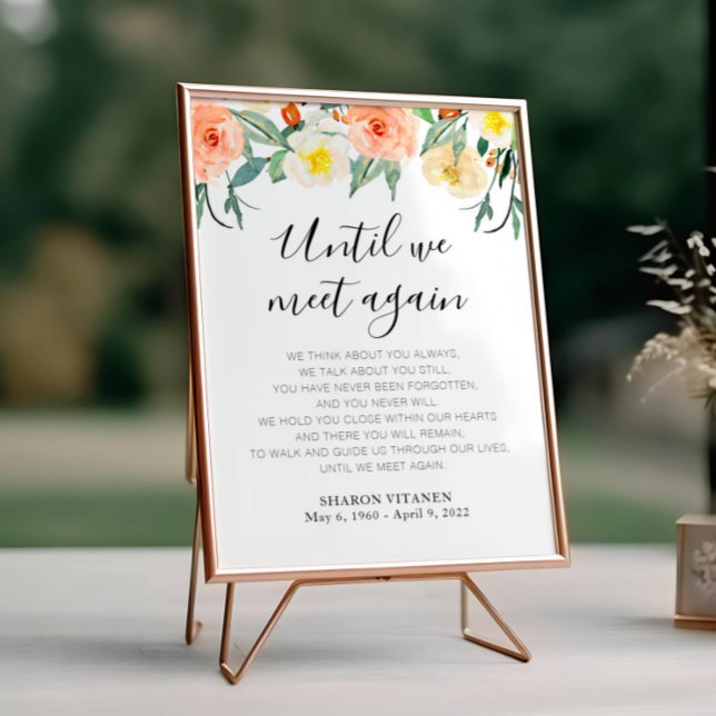 Affiche Jusqu'à ce que nous nous rencontrions à nouveau Po (Créateur téléchargé)