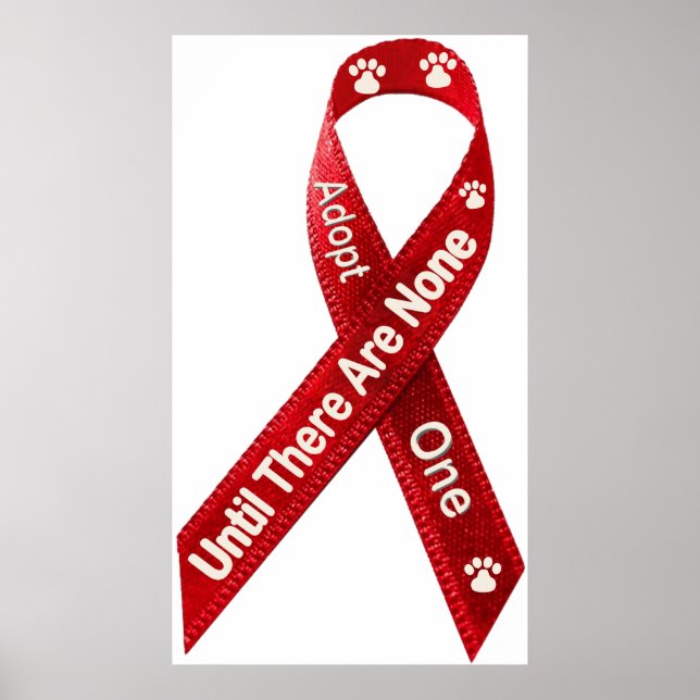 Affiche Jusqu'À Ce Qu'Il N'Y En Ait Pas, Adoptez-En Un (Devant)