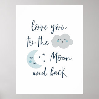 Affiche Jusqu'à la lune