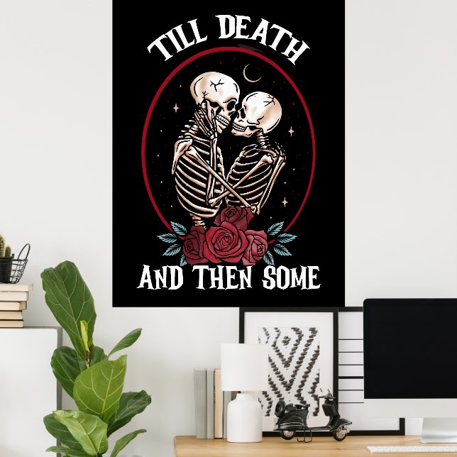 Affiche 'Jusqu'à la mort' (Bureau à domicile)