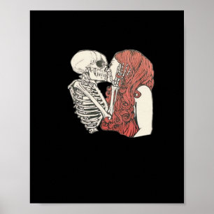 Affiche Jusqu'à la mort faisons-nous partie de squelette A