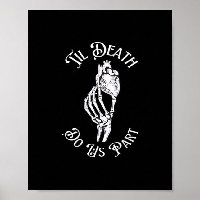 Affiche Jusqu'à la mort Faisons-nous partie de squelette m (Devant)