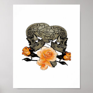 Affiche Jusqu'À La Mort Faites-Nous Drôle Design Pour Hall