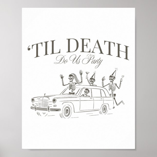 Affiche Jusqu'à la mort Fêtons-nous Halloween Chelorette M (Devant)