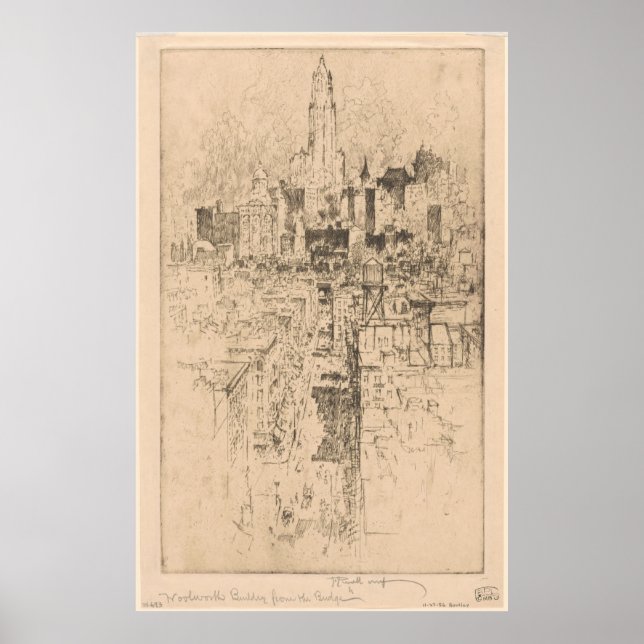 Affiche Jusqu'au Woolworth (Devant)