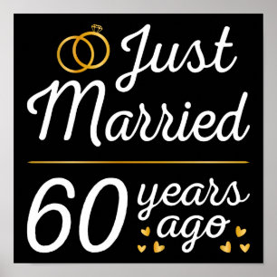 Affiche Just Married 60 Years Ago II