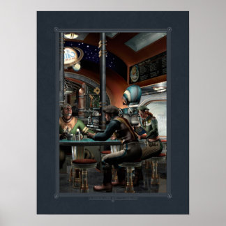 Affiche Juste autour de l'affiche du coin (18x24")