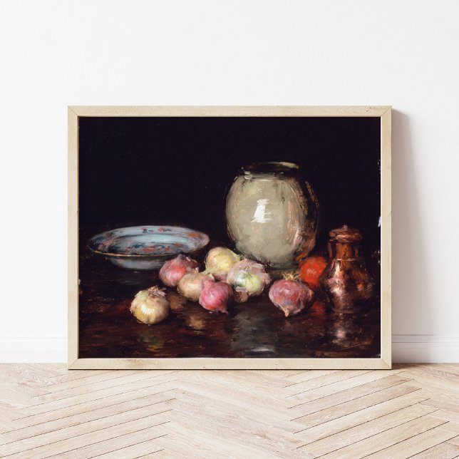 Affiche Juste des oignons | William Merritt Chase (Créateur téléchargé)