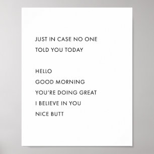 Affiche Juste En Coque, Personne Ne Vous L'A Dit Aujourd'H