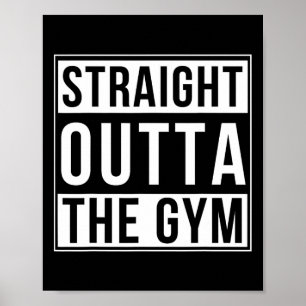 Affiche Juste En Dehors De La Salle De Sport Funny Bodybui