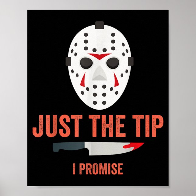 Affiche Juste la pointe, je promets Costume drôle d'Hallow (Devant)