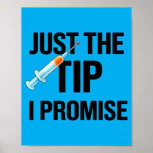 Affiche Juste la pointe, je promets Drôle d'infirmière