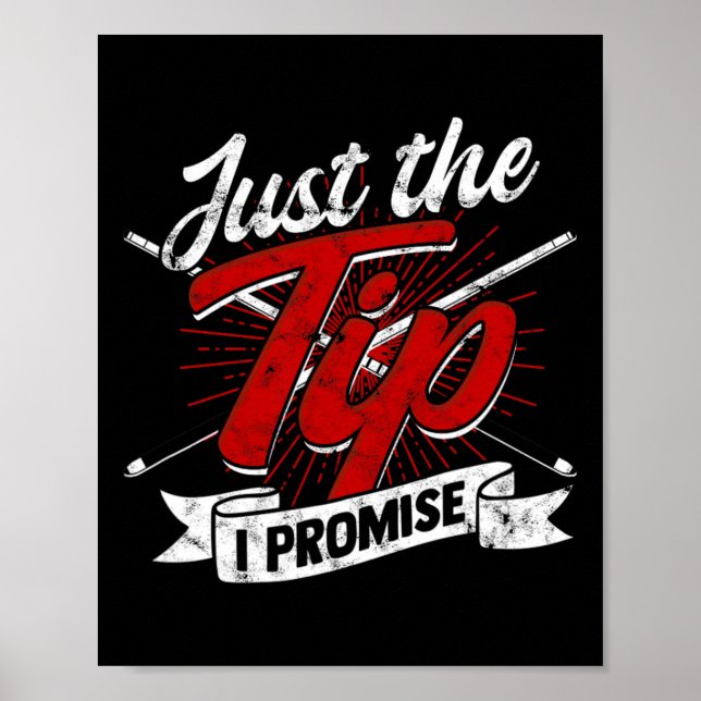 Affiche Juste Le Conseil Que Je Promets - Snooker Et Bil D (Devant)