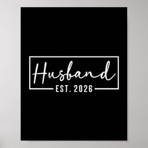 Affiche Juste mari Est couple marié mariage