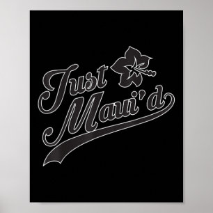 Affiche Juste Mauid Cadeau Hommes Femme Mariée Et Mariage