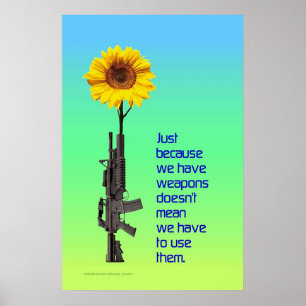 Affiche Juste puisque nous avons des armes…