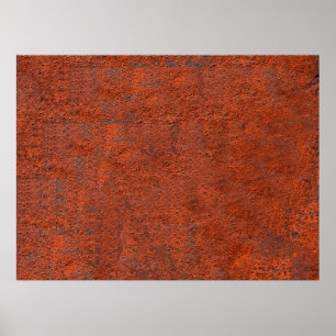 Affiche Juste rouille rouille fer rouillé