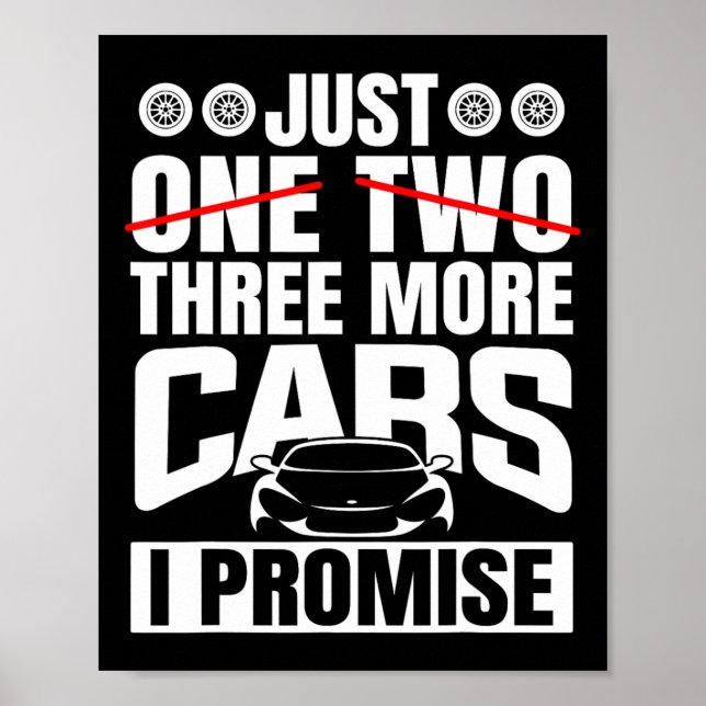 Affiche Juste Trois Voitures De Plus Je Promets Amateurs D (Devant)