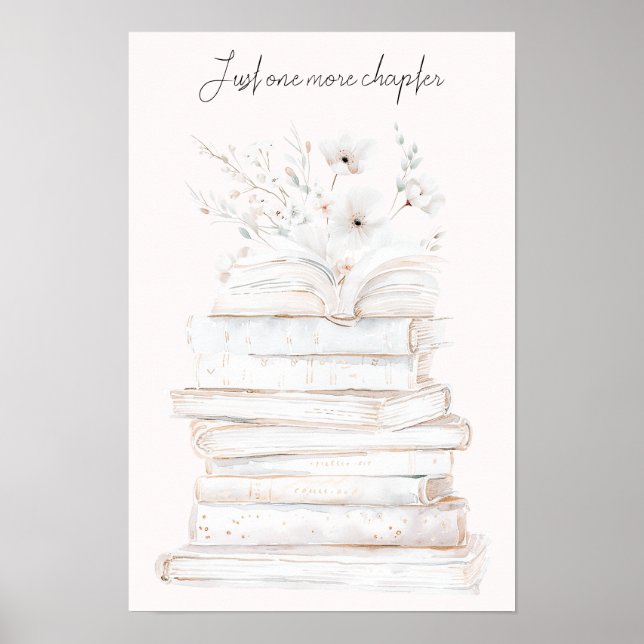 Affiche Juste Un Chapitre De Plus Amateurs De Livre (Devant)
