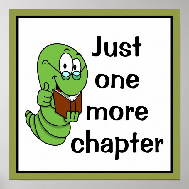 Affiche Juste un chapitre de plus Bibliophile (Devant)