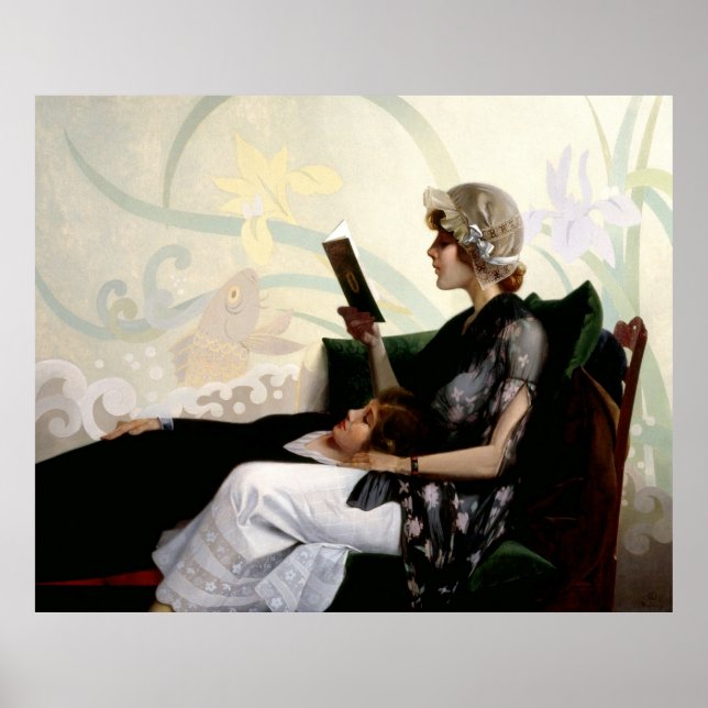 Affiche Juste un couple de filles par Harry Watrous (Devant)