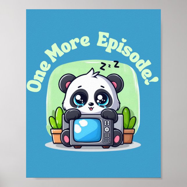 Affiche Juste un épisode de plus (Devant)