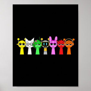 Affiche Juste Un Garçon Qui Aime Sprunky Funny Sprunky Jeu