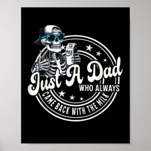 Affiche Juste un papa qui revient toujours avec le lait dr