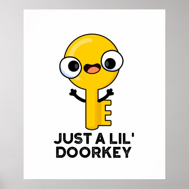 Affiche Juste Une Clé De Porte Lil Drôle Drôle Clé Dorky P (Devant)