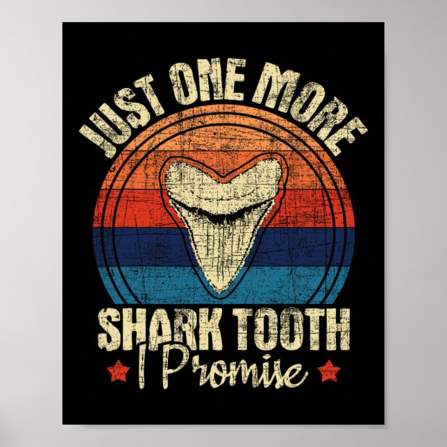 Affiche Juste une dent de requin de plus que je promets -  (Devant)