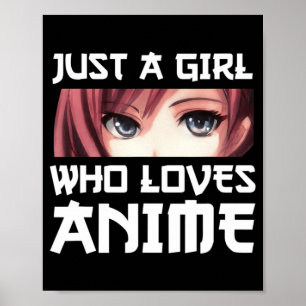 Affiche Juste Une Fille Qui Aime Anime