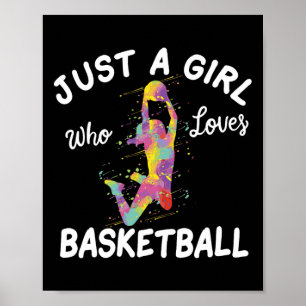 Affiche Juste Une Fille Qui Aime La Fille De Basket