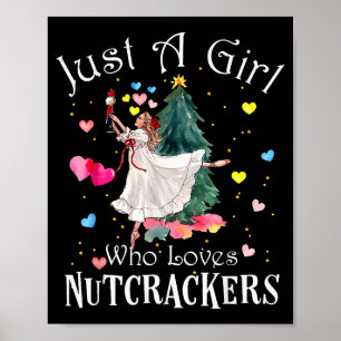 Affiche Juste Une Fille Qui Aime Les Casse-Noisettes Funny