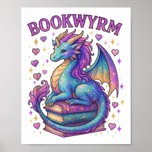 Affiche Juste Une Fille Qui Aime Les Dragons Et Les Livres