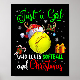 Affiche Juste une fille qui aime Softll et le Père Noël de