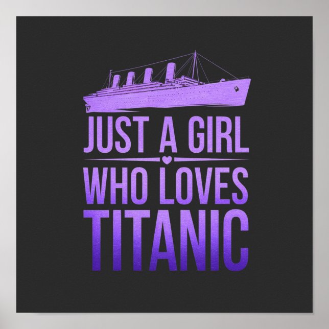 Affiche Juste une fille qui aime Titanic : Parfait pour Ti (Devant)