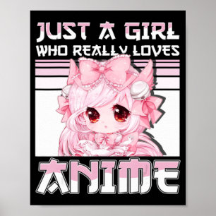 Affiche Juste Une Fille Qui Aime Vraiment Les Filles Anime