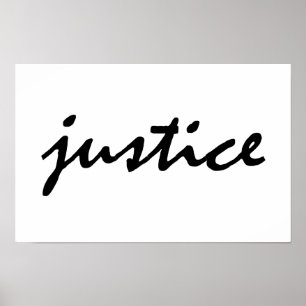 Affiche Justice