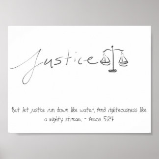 Affiche Justice (affiche)