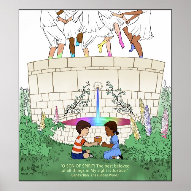 Affiche Justice bien-aimée (Devant)