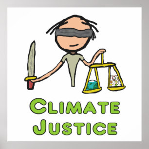Affiche Justice climatique