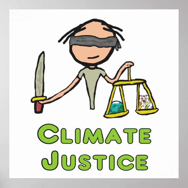 Affiche Justice climatique (Devant)