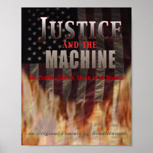 Affiche Justice et machine